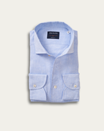Blue Linen Fontalina Shirt