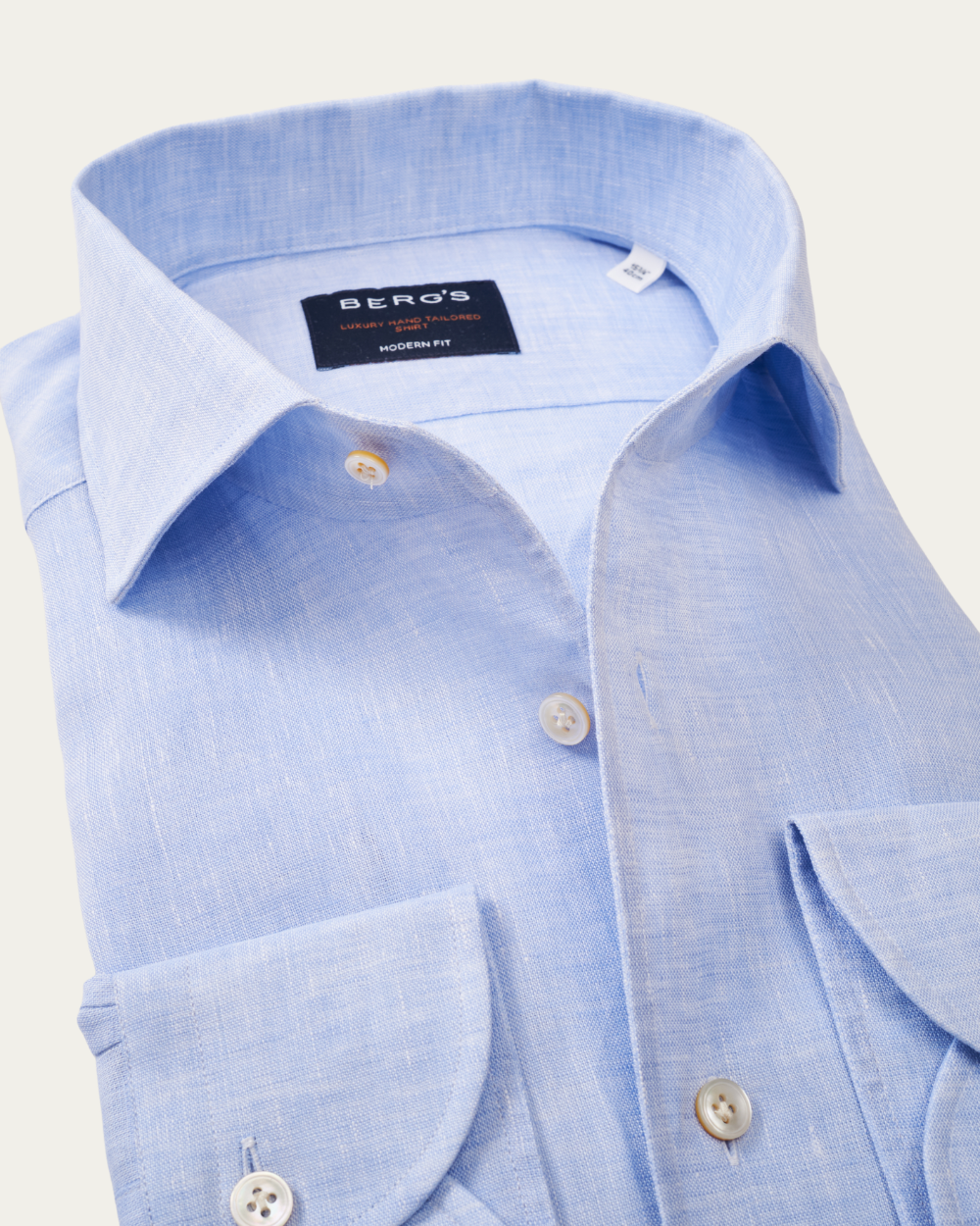 Blue Linen Fontalina Shirt | BERG’S