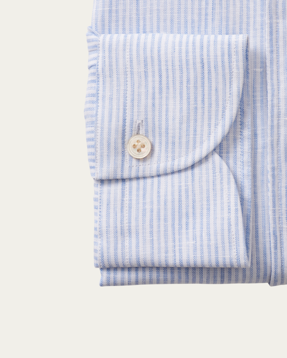 Blue Striped Linen Fontalina Shirt | BERG’S