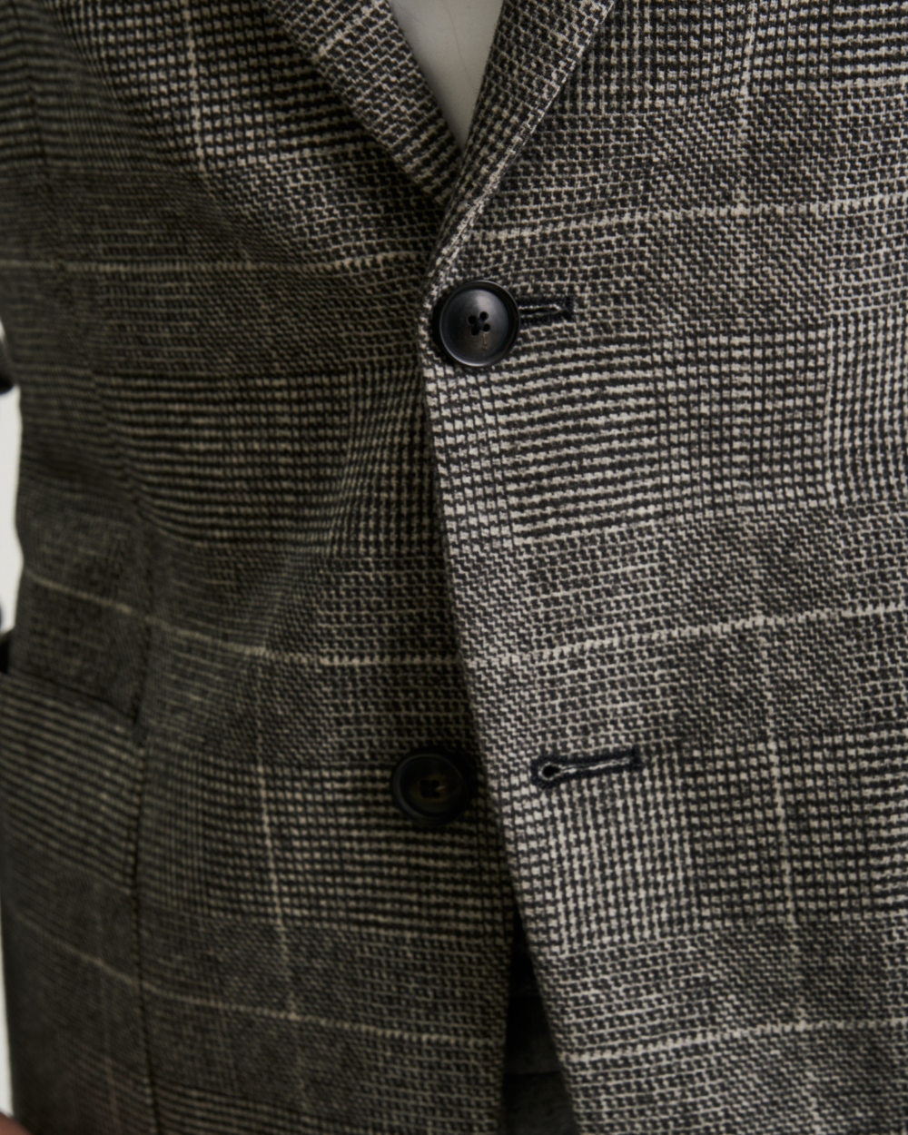 Single-Breasted Prince of Wales Check Blazer | CIRCOLO 1901