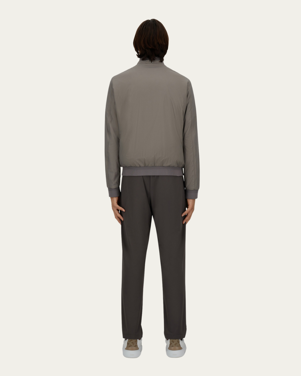 Kurtka bomberka Ecoage z wysokim kołnierzem | Herno