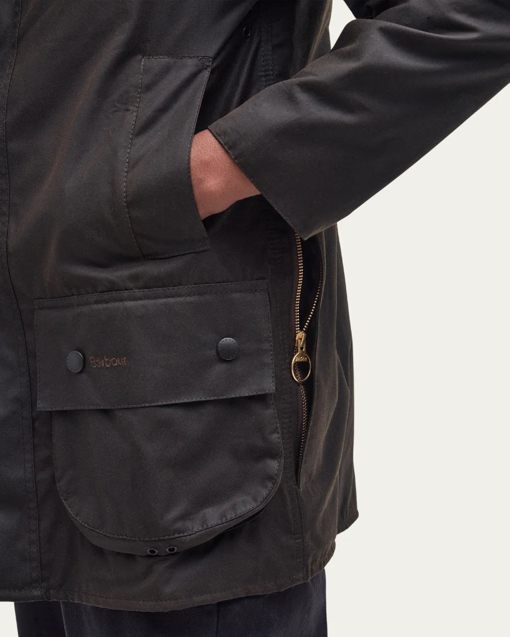 Beaufort Wax Jacket Olive | Barbour