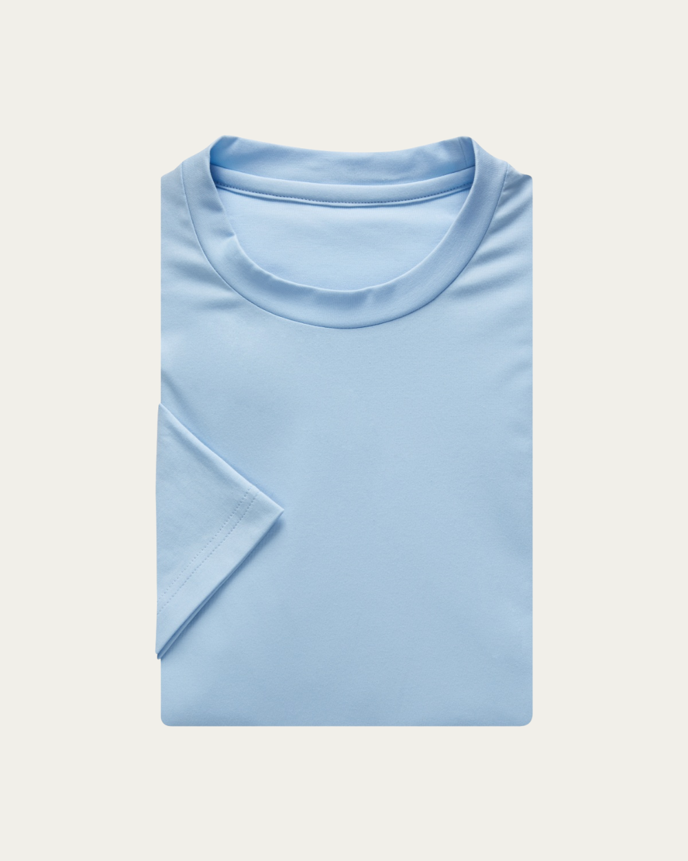 Emanuel Berg | Light Blue 4Flex Cotton T-Shirt