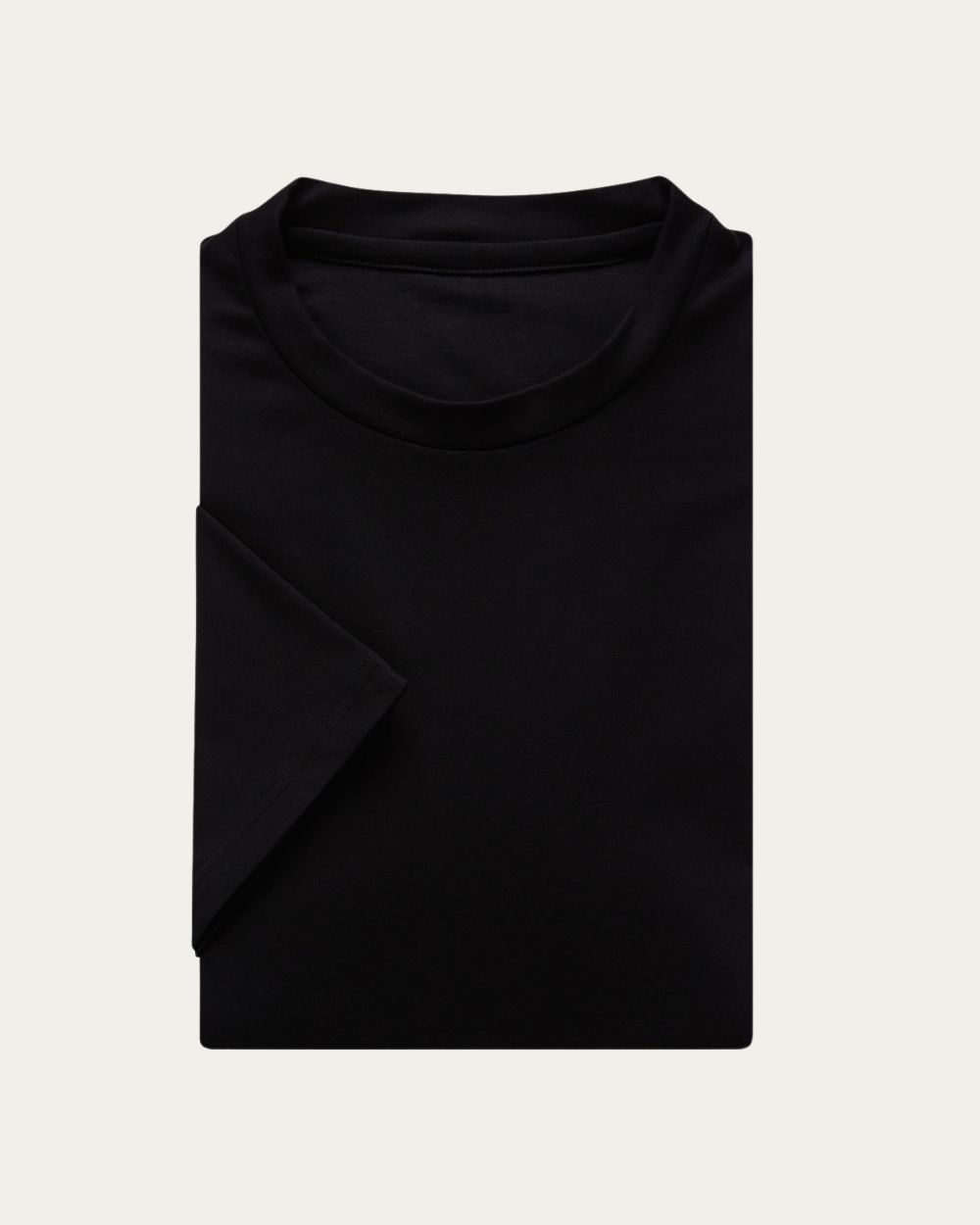 Emanuel Berg | Black 4Flex Cotton T-shirt