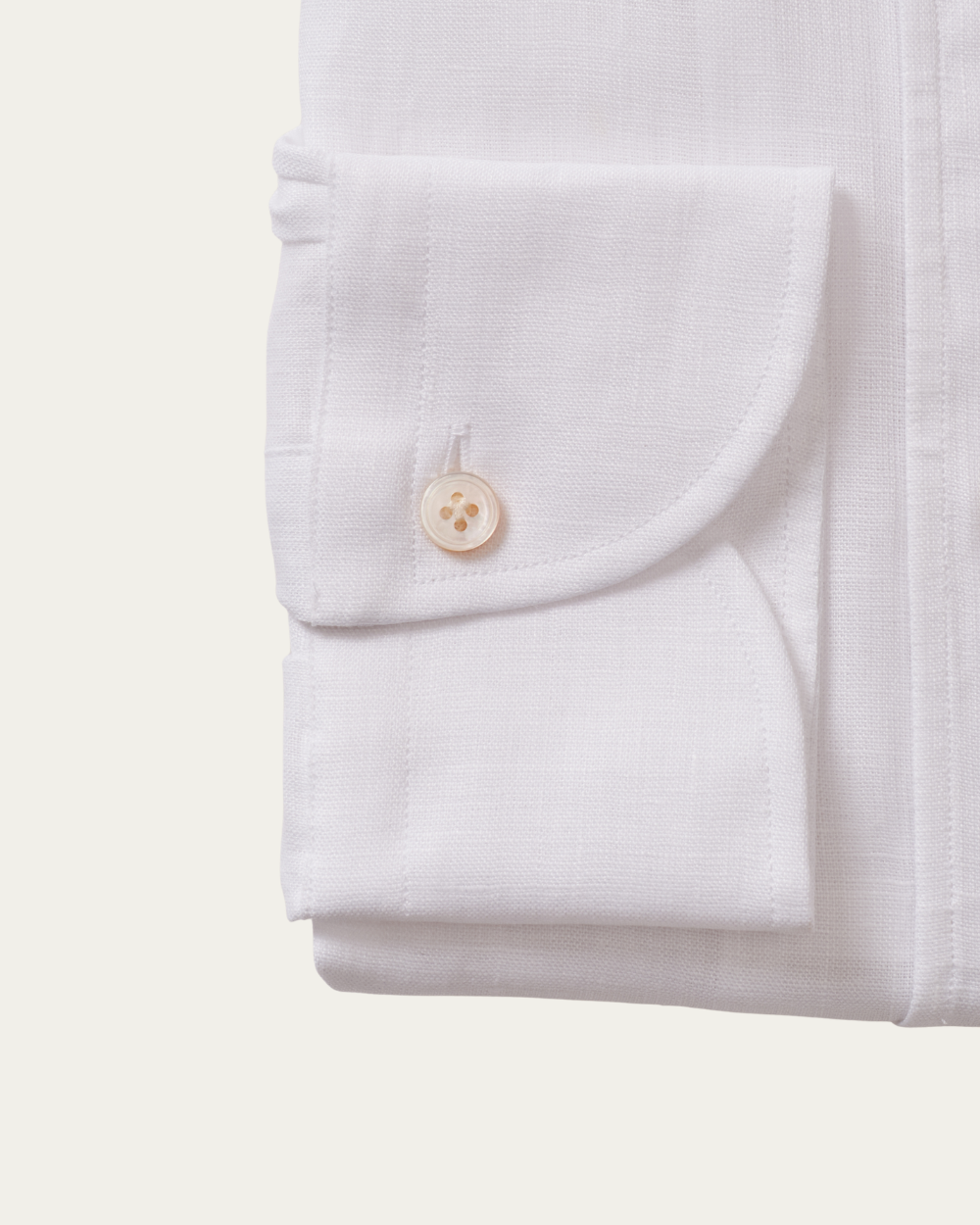 White Linen Fontalina Shirt | BERG’S