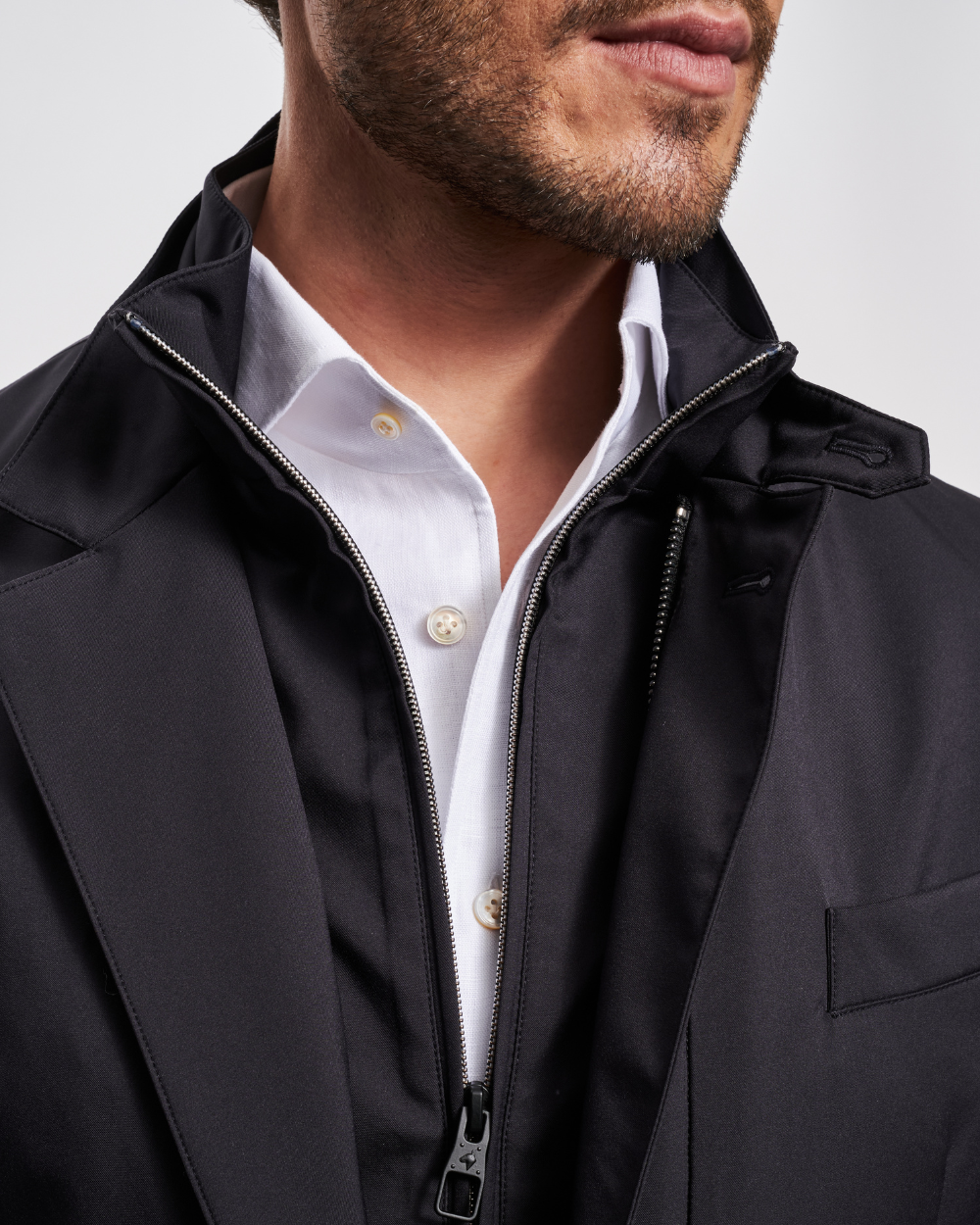 Hybrydowa granatowa kurtka | Montecore