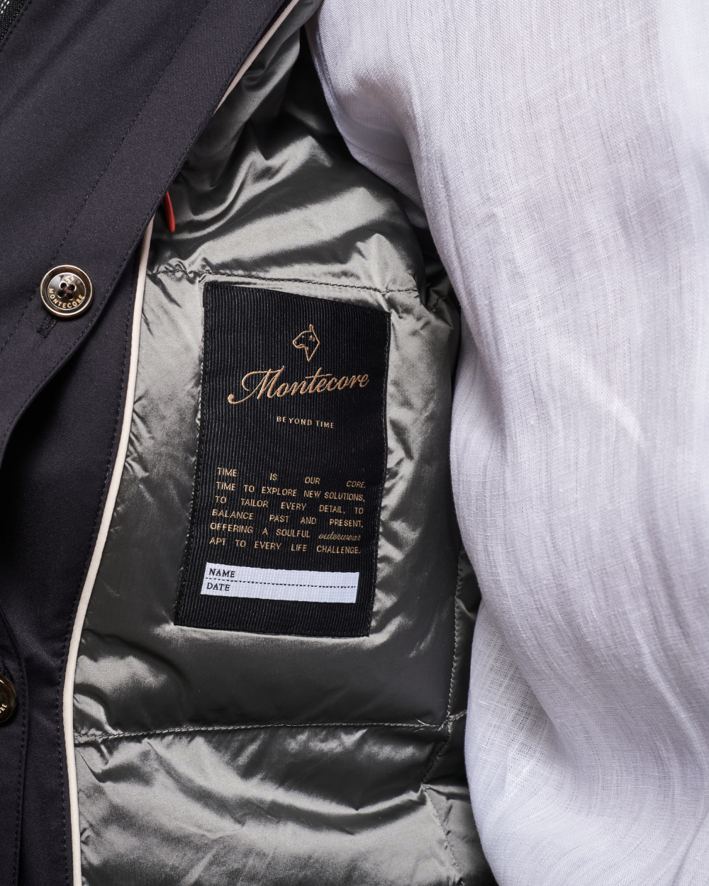 Hybrydowa granatowa kurtka | Montecore