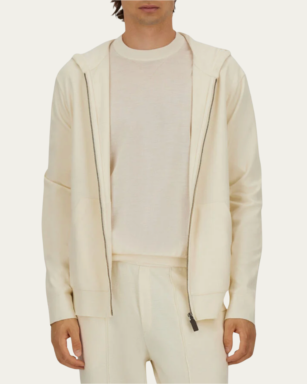 Beżowa bluza pikowana | Herno