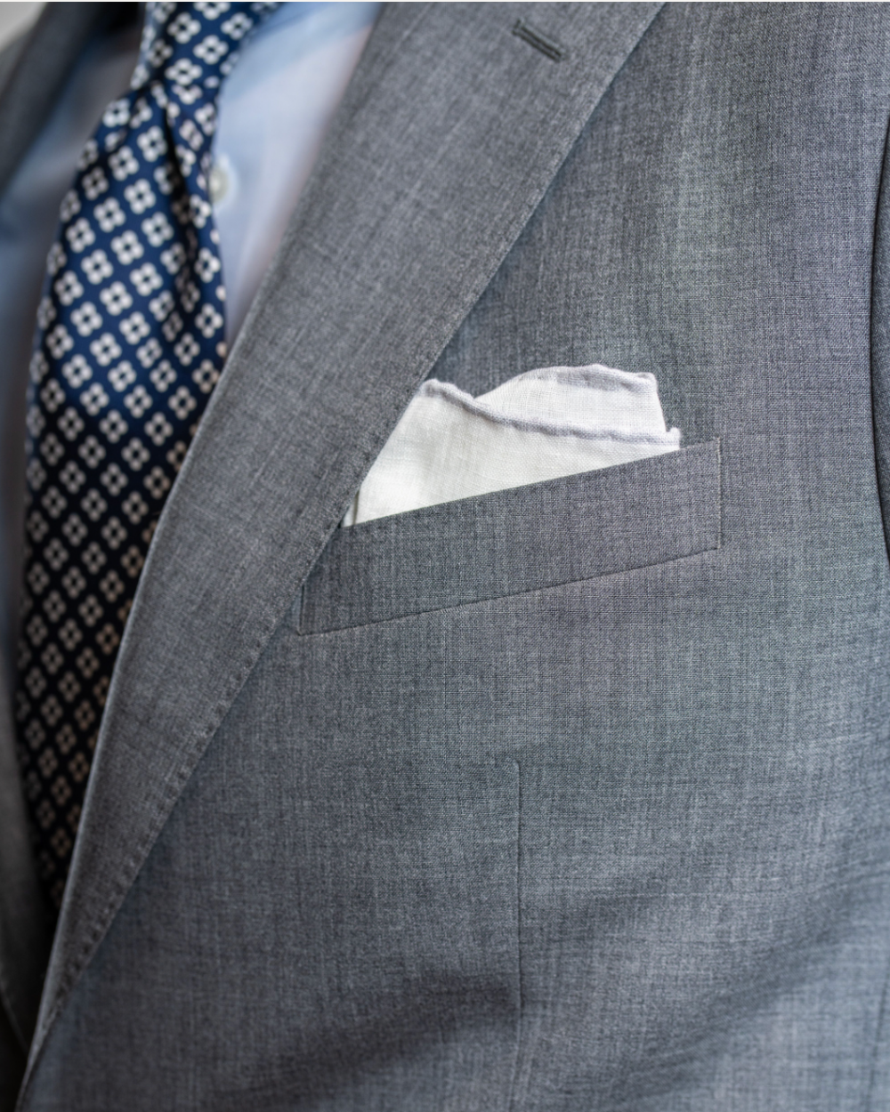 Grey Wool Jacket | Emanuel Berg