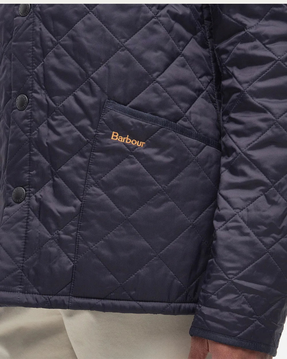 Heritage Liddesdale Quilted Jacket Navy | Barbour
