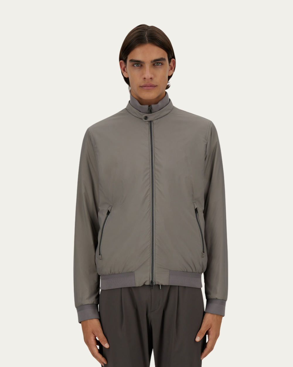 Herno - Ecoage High-Collar Bomber Jacket