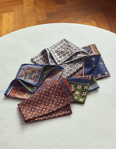 Silky Pocket Squares