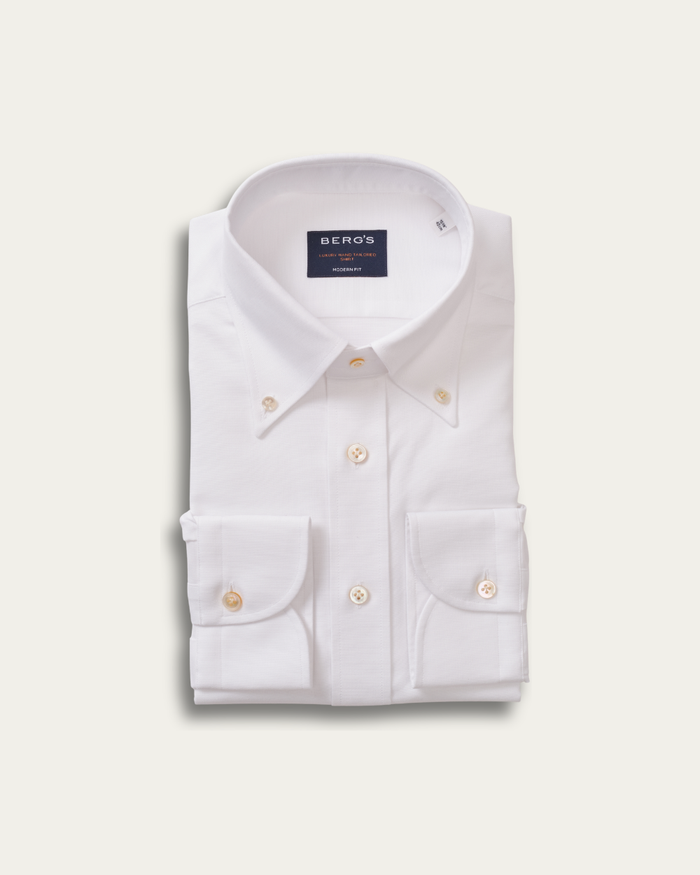 White Yoga Oxford Trento Shirt | BERG’S