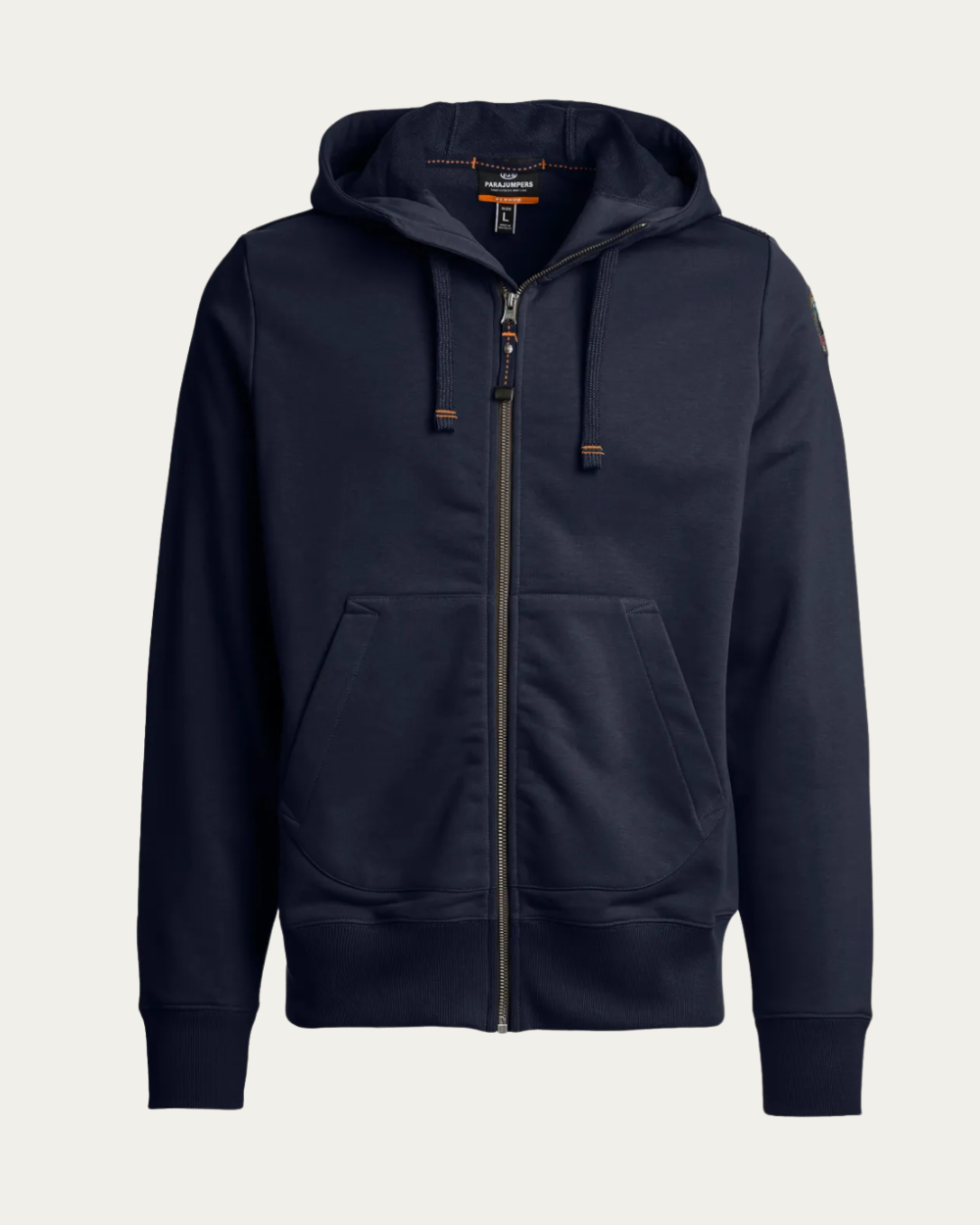 Parajumpers - Logo-Patch Zip Hoodie